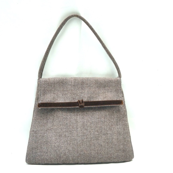 Brown Fabric Purse, DOLLARGRAND LONDON Purse, Designer Purse - Picture 1 of 4